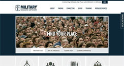 Desktop Screenshot of militarymissionsnetwork.com